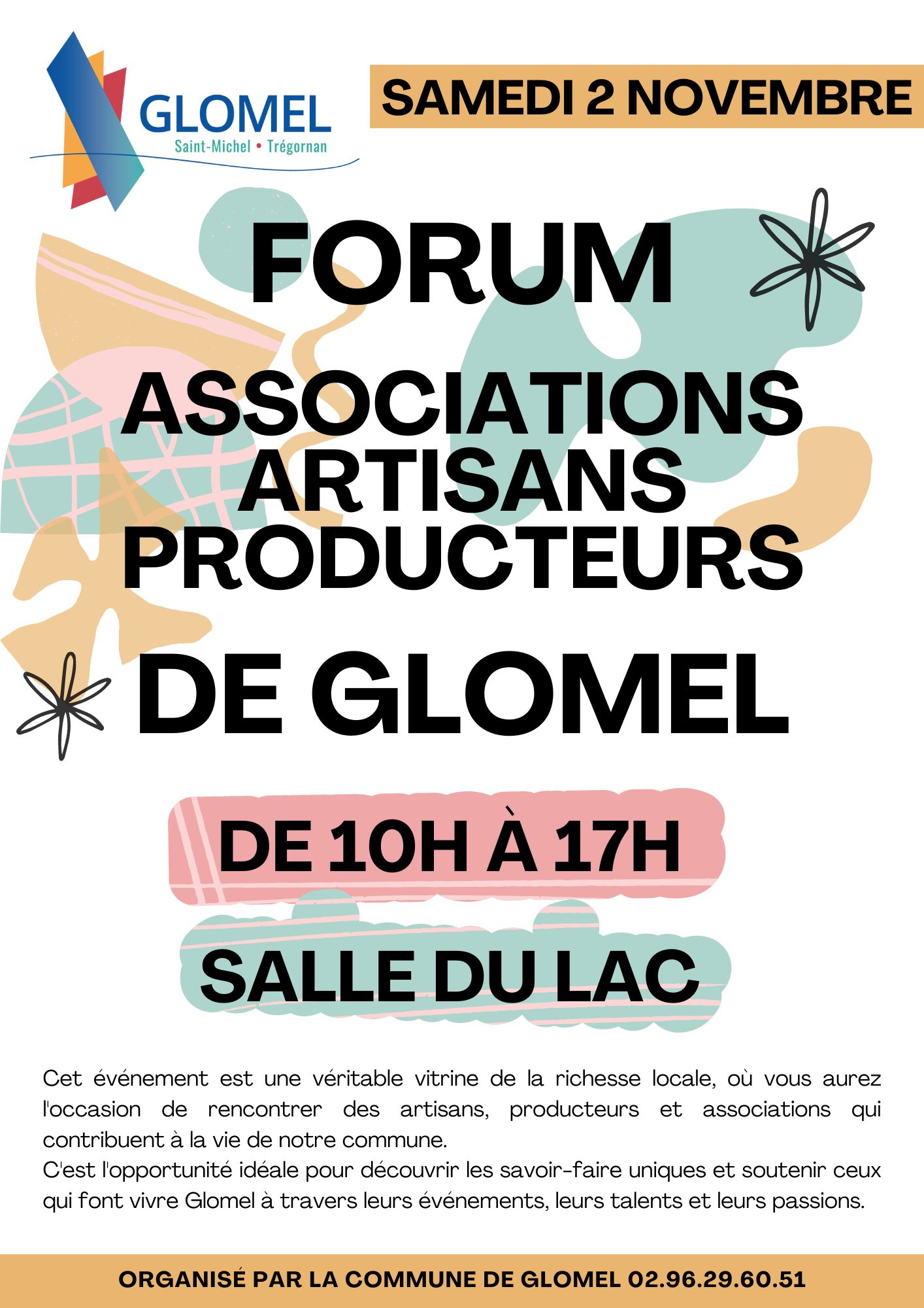 Affiche forum asso artisans producteurs 2024